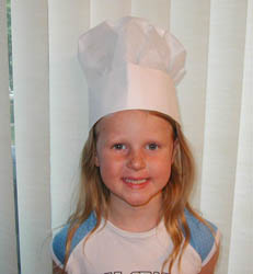 #103NW Paper Chef Hat, Flaired Top