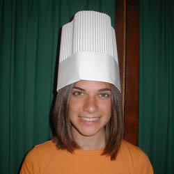 #50-F-P Disposable Paper Chef Hats